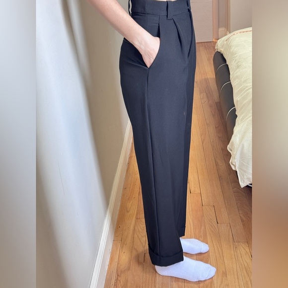 & Other stories Black Suit Pants In Size 4 - Picture 6 of 17